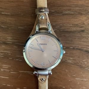 Fossil Leather Watch